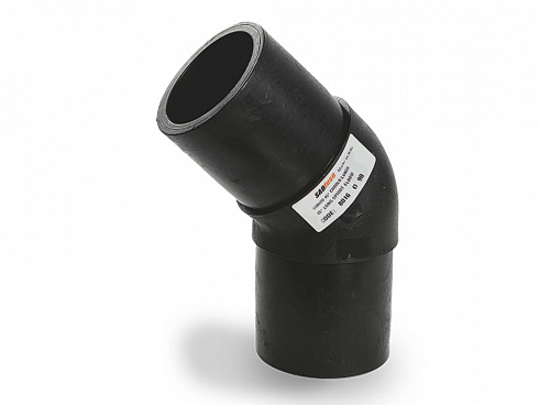 ОТВОД ЛИТОЙ 45° PE100 PN16 D225 ОТВОД ЛИТОЙ 45° PE100 PN16 D225